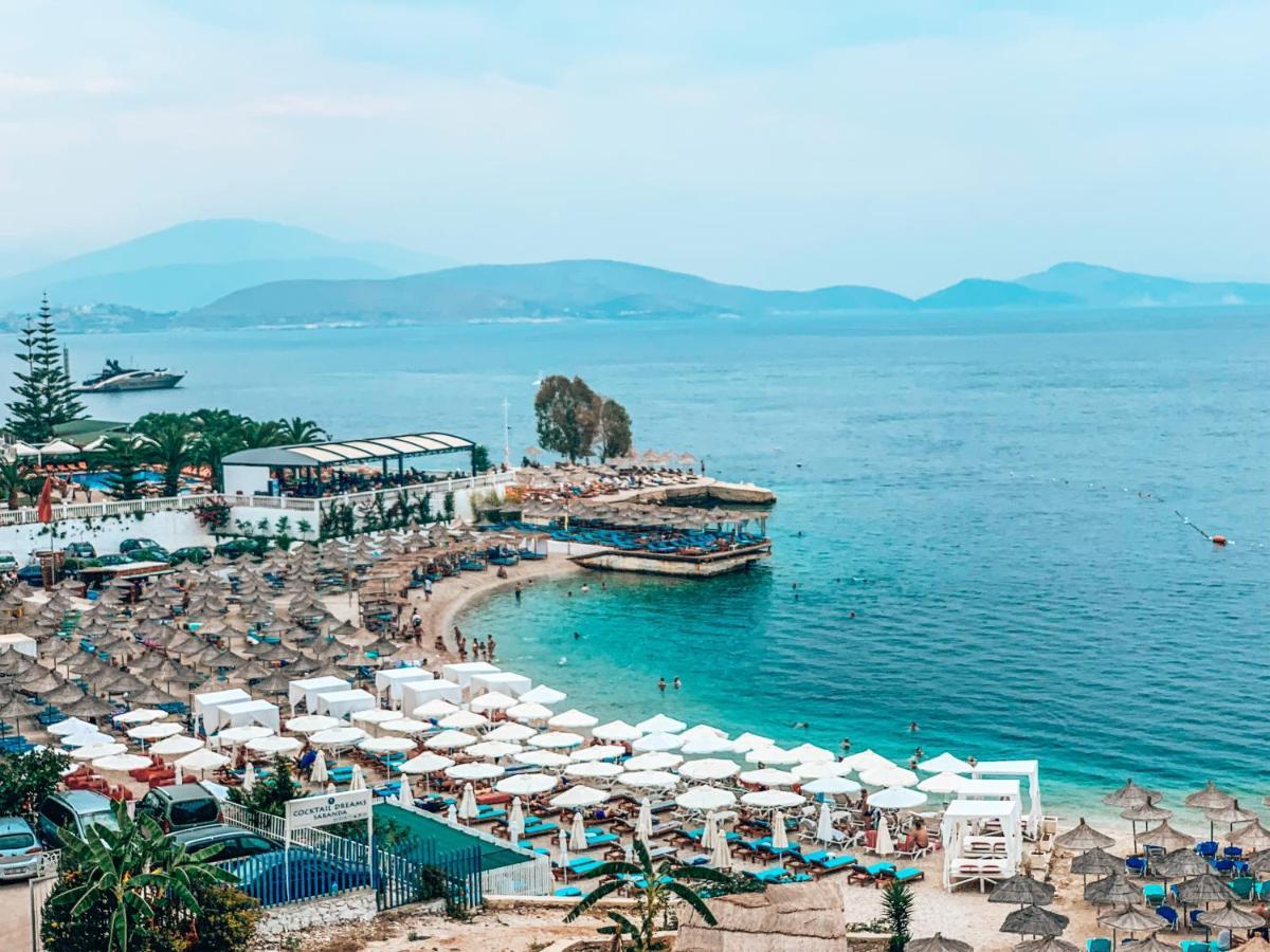 Majki Beach Apartments Sarandë エクステリア 写真